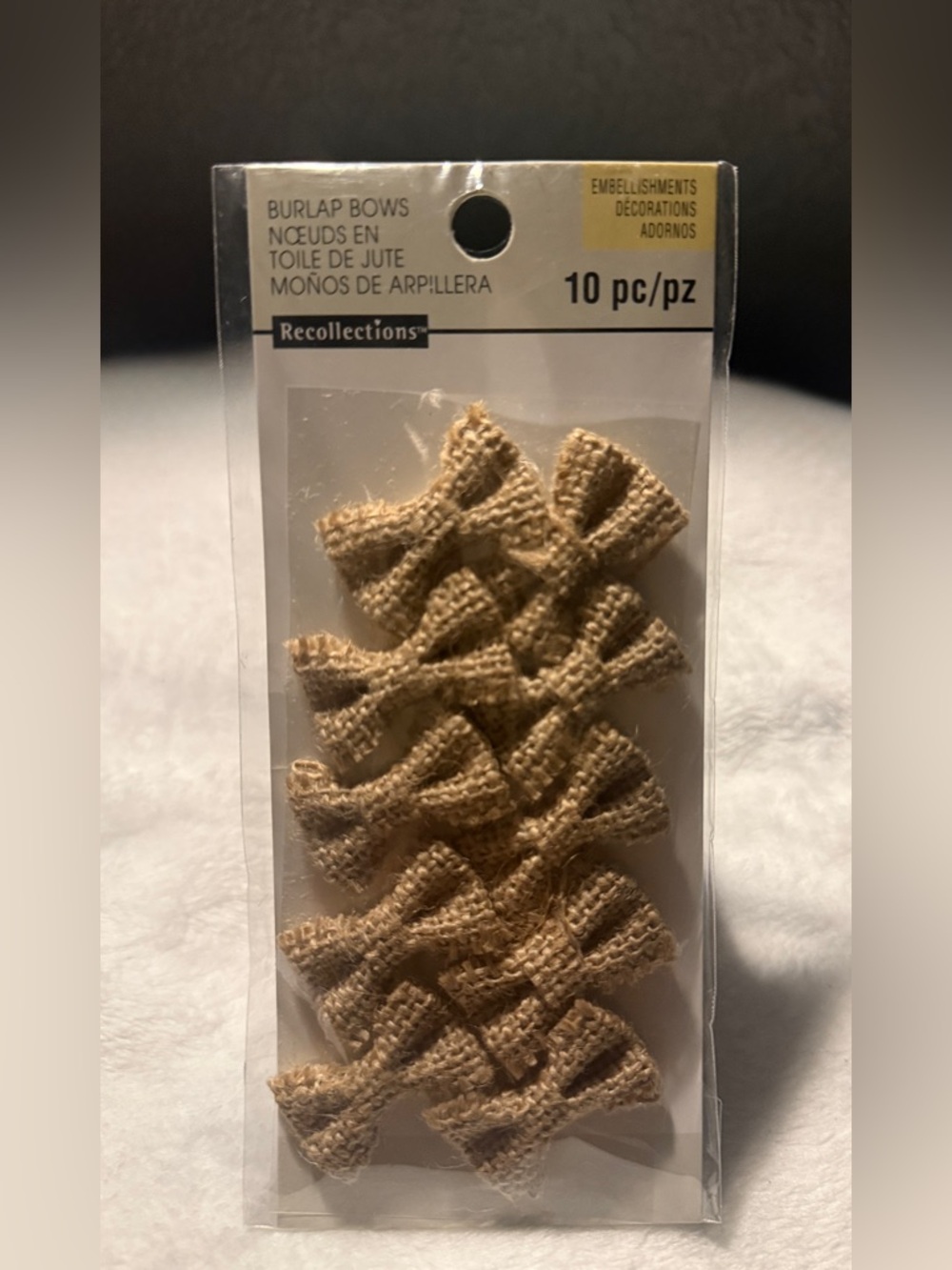 Recollections Burlap Bows